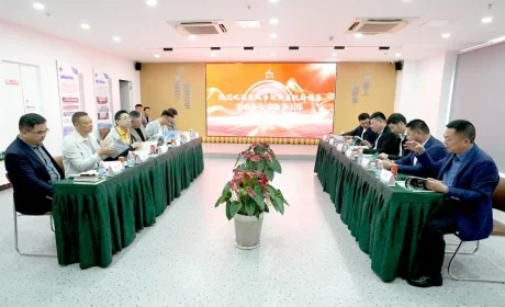 射阳县政府领导一行莅临海之圣公司参观考察