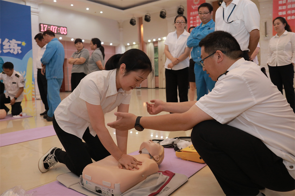 安惠公司举行应急救援演练活动