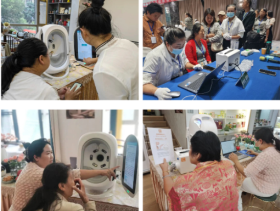 新时代云南分公司开展健康服务设备体验活动