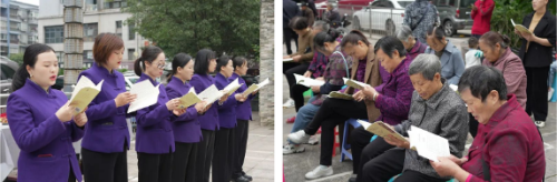 重庆新时代人举办“九九重阳”社区读书会活动