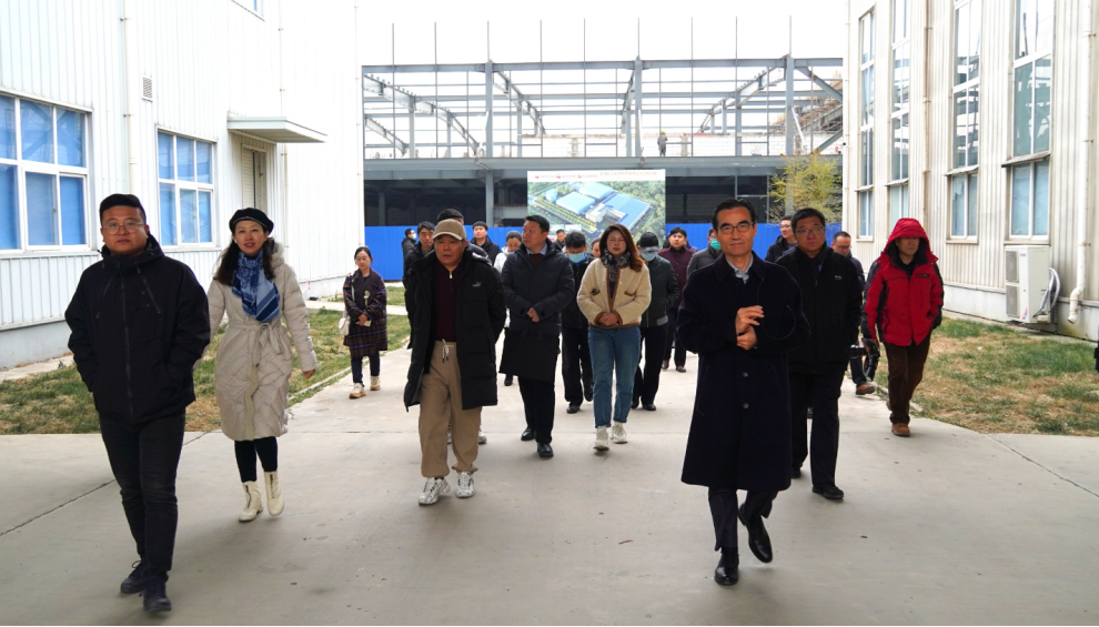 京津冀民建会员“走进宝坻”调研活动代表团一行莅临和治友德参观指导