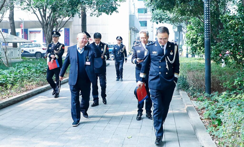 胡国安董事长受邀参加湖南省公安厅第四个中国人民警察节庆祝活动