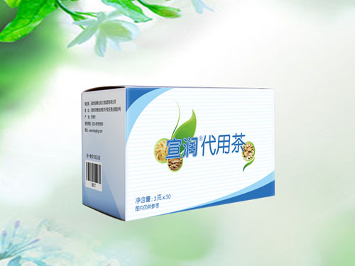 康婷集团自主研制开发宣润代用茶产品上市