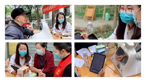 新时代健康中国志愿服务行动走进岷山社区