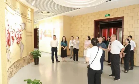 湖南省株洲市人大常委会考察团来安惠调研