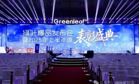 绿叶爆品发布会暨2025上半年度表彰盛典举行
