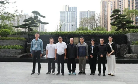 长沙市工商联副主席王准一行调研绿之韵中心