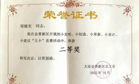 重新定义竞争力 大连双迪科技“五小”获奖