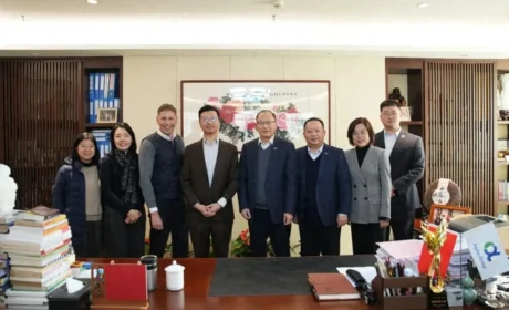 新西兰驻广州总领事馆总领事张典一行考察安发生物