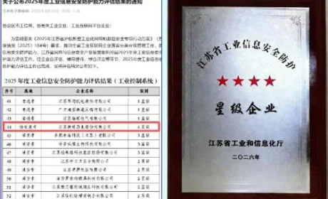 康缘获评工业信息安全防护能力四星级企业