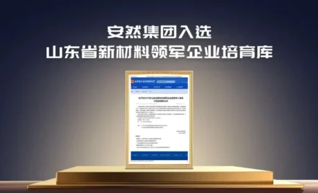 喜讯！安然集团成功入选山东省新材料领军企业培育库