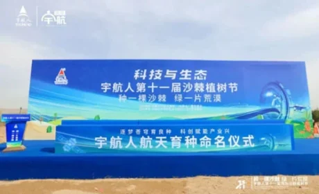 共赴绿色之约 宇航人第十一届沙棘植树节收官