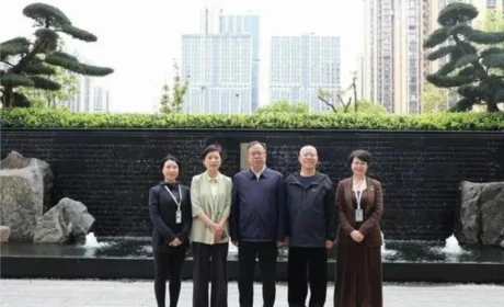 湖南省浏阳市政协党组书记一行莅临绿之韵