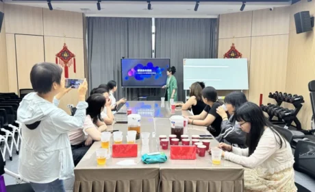 完美安徽分公司举办坝上街商圈侨联健康体测免费体验活动