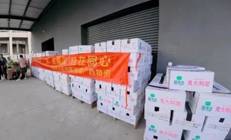 圃美多乐活捐赠25万元物资驰援广西洪涝灾区