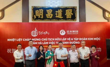 金木钮立卫董事长率团赴越南考察调研，开展传统医药合作交流活动