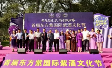 首届东方紫国际紫酒文化节在北京盛大启幕