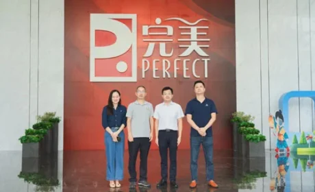 广东省知识产权保护中心领导到完美调研指导