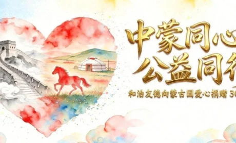 中蒙同心 公益同行——和治友德向蒙古国家第二中心医院爱心捐赠